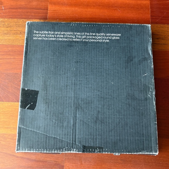 Vintage Libbey Glass Round Serving Plate - Picture 6 of 7